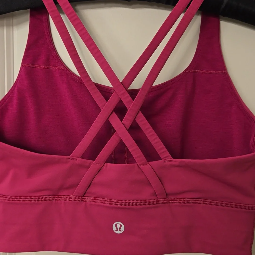 Lululemon Energy Longline Bra - Ripened Raspberry - Picture 5 of 8